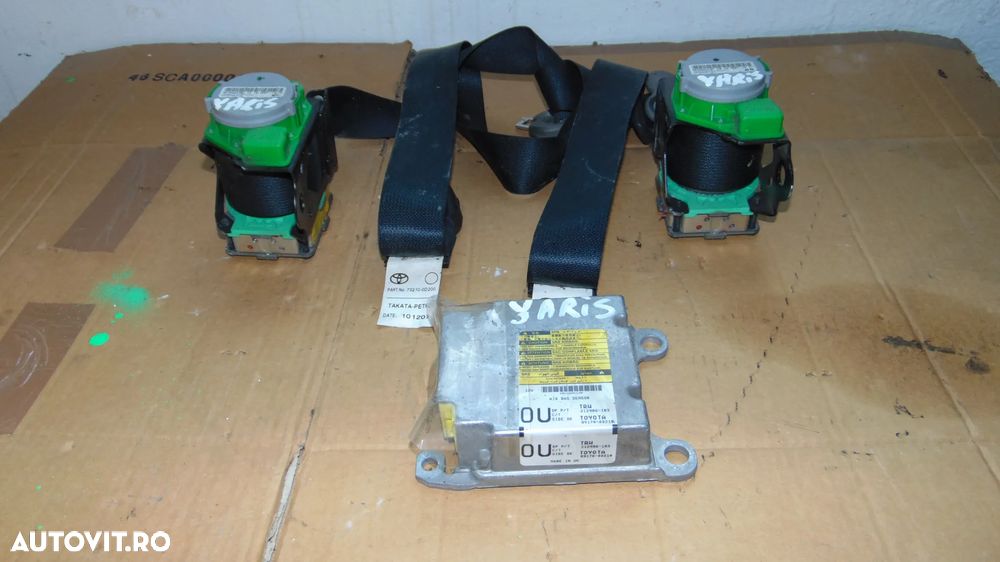 Centuri fata si modul airbaguri Toyota Yaris an 2007 - 3