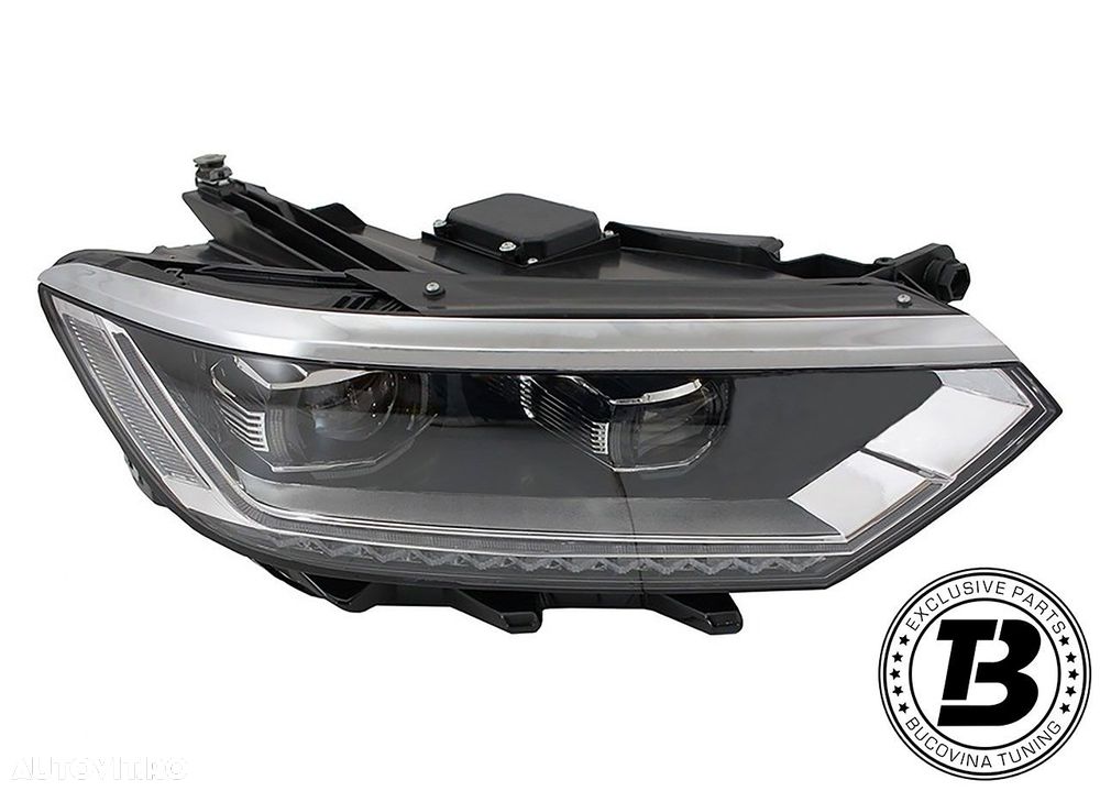 Faruri Full LED compatibile cu VW Passat B8 3G Matrix Design - 2