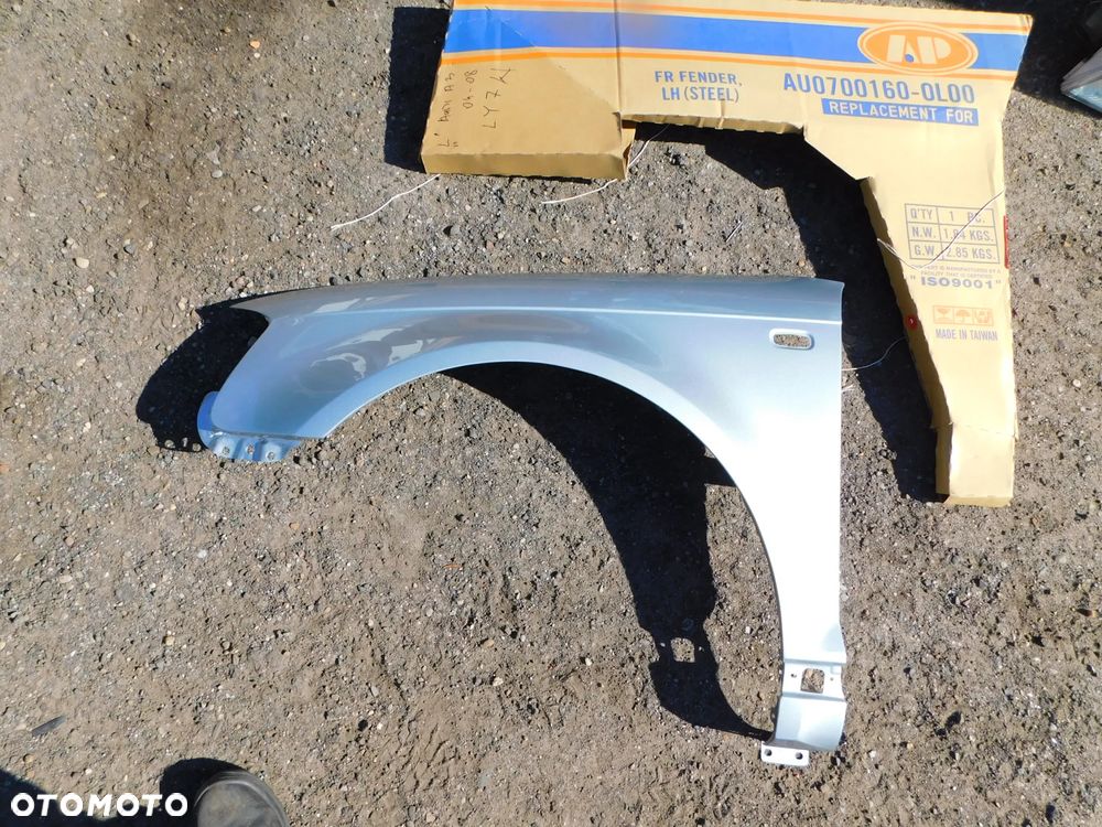 audi A3 8P błotnik lewy kolor LY7W NOWY  WYSYŁKA - 1