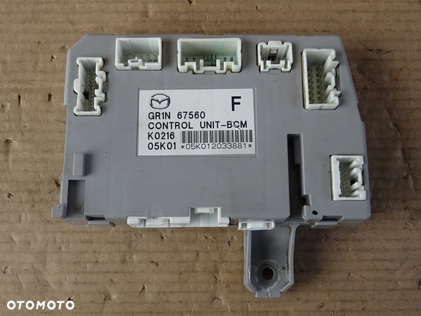 MAZDA 6 GG GH GY STEROWNIK MODUŁ NADWOZIA BCM