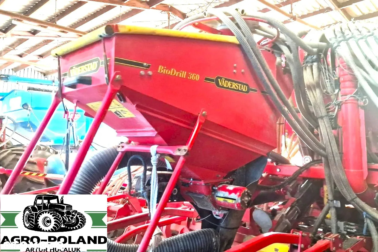 Väderstad RAPID RDA 800 C - NAWOŻENIE - 2012 ROK + VADERSTAD BIODRILL 360 - 4
