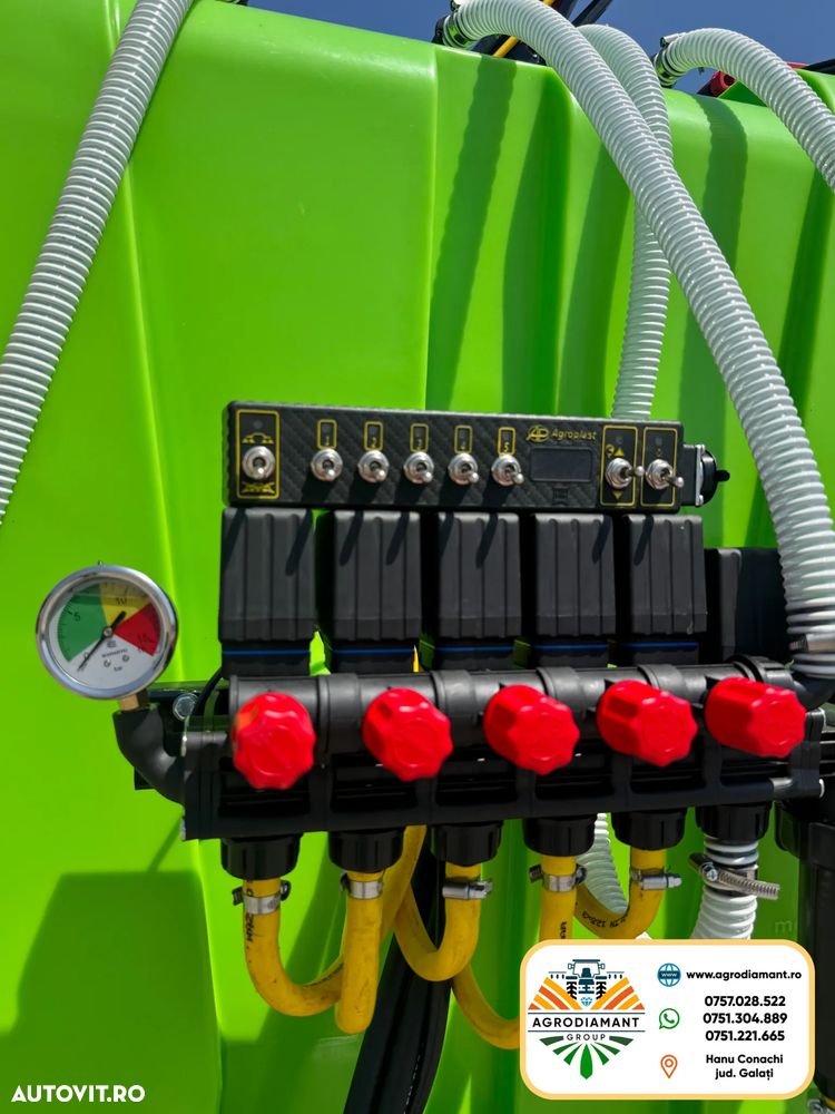 Alta DEMAROL SHOGUN 1200L Erbicidator Full Hidraulic + Electro-Distribuitor - 9
