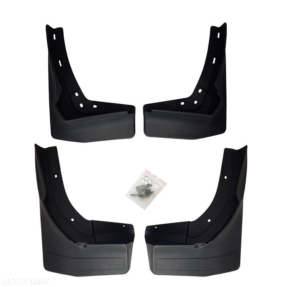 Set aparatori noroi Mercedes Benz Clasa GLE Sport  2015- prezent, Fara treapta urcare, Fata si Spate,  4 buc.