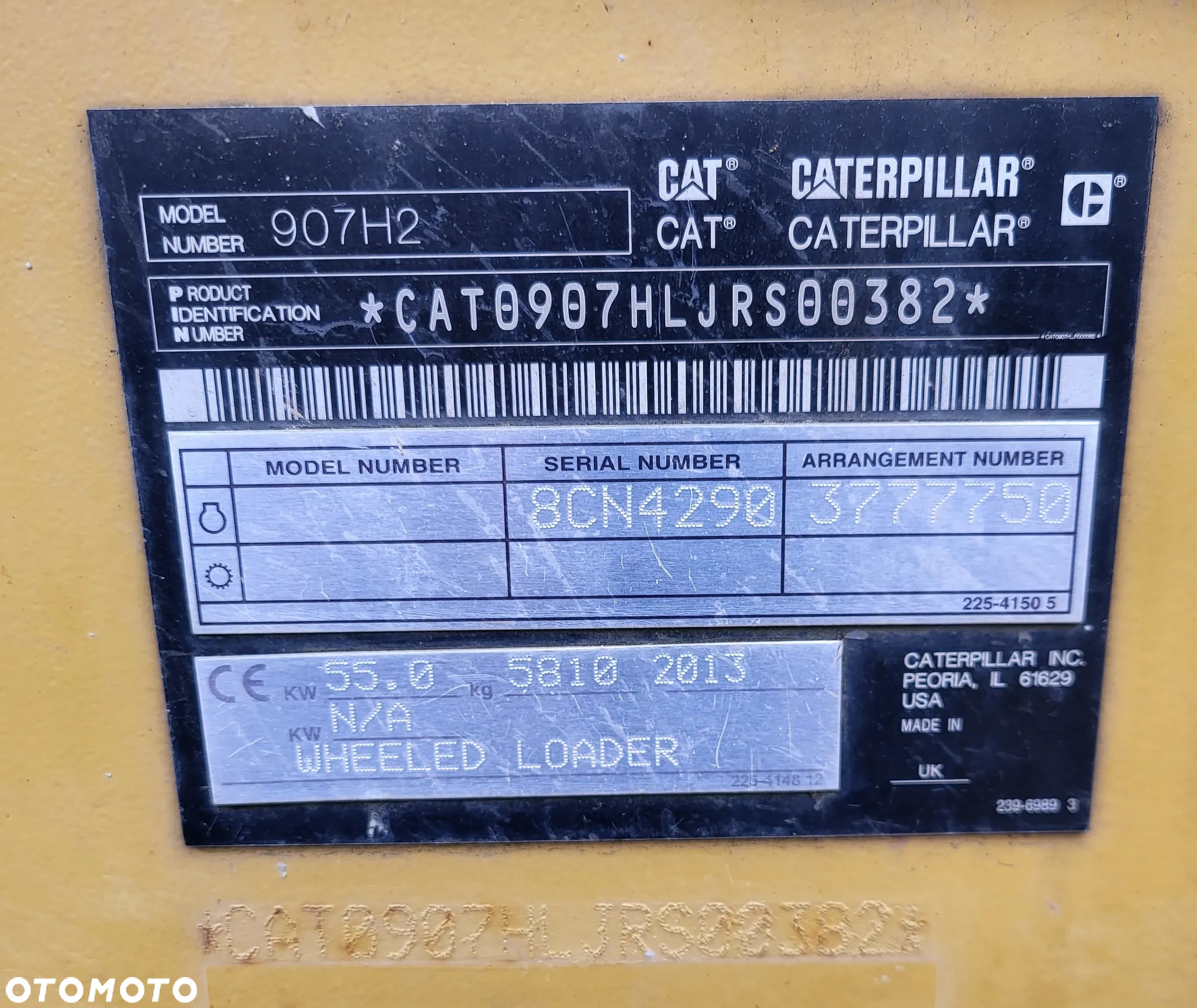 Caterpillar 907 H2 / z Niemiec / - 7
