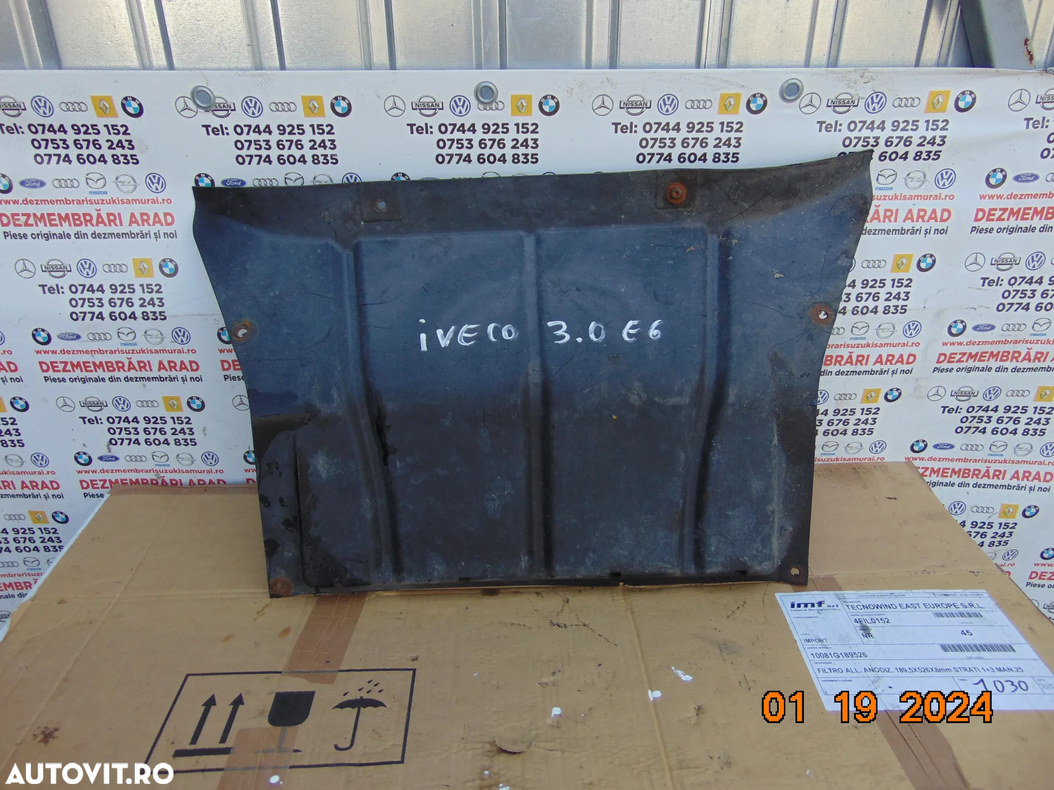 Scut Motor Iveco daily 2015-2023 dezmembrez iveco daily 2.3 euro 6 - 2