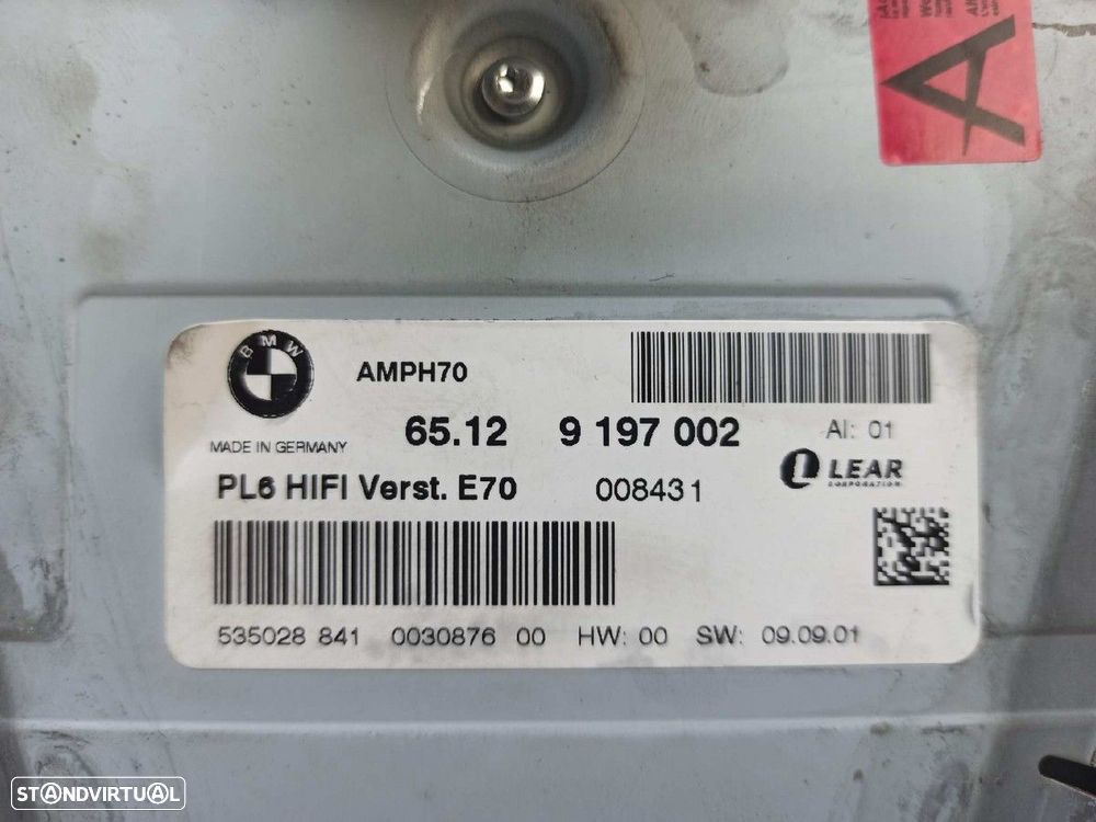 AMPLIFICADOR DE ÁUDIO BMW X5 (E70) XDRIVE30D - 5