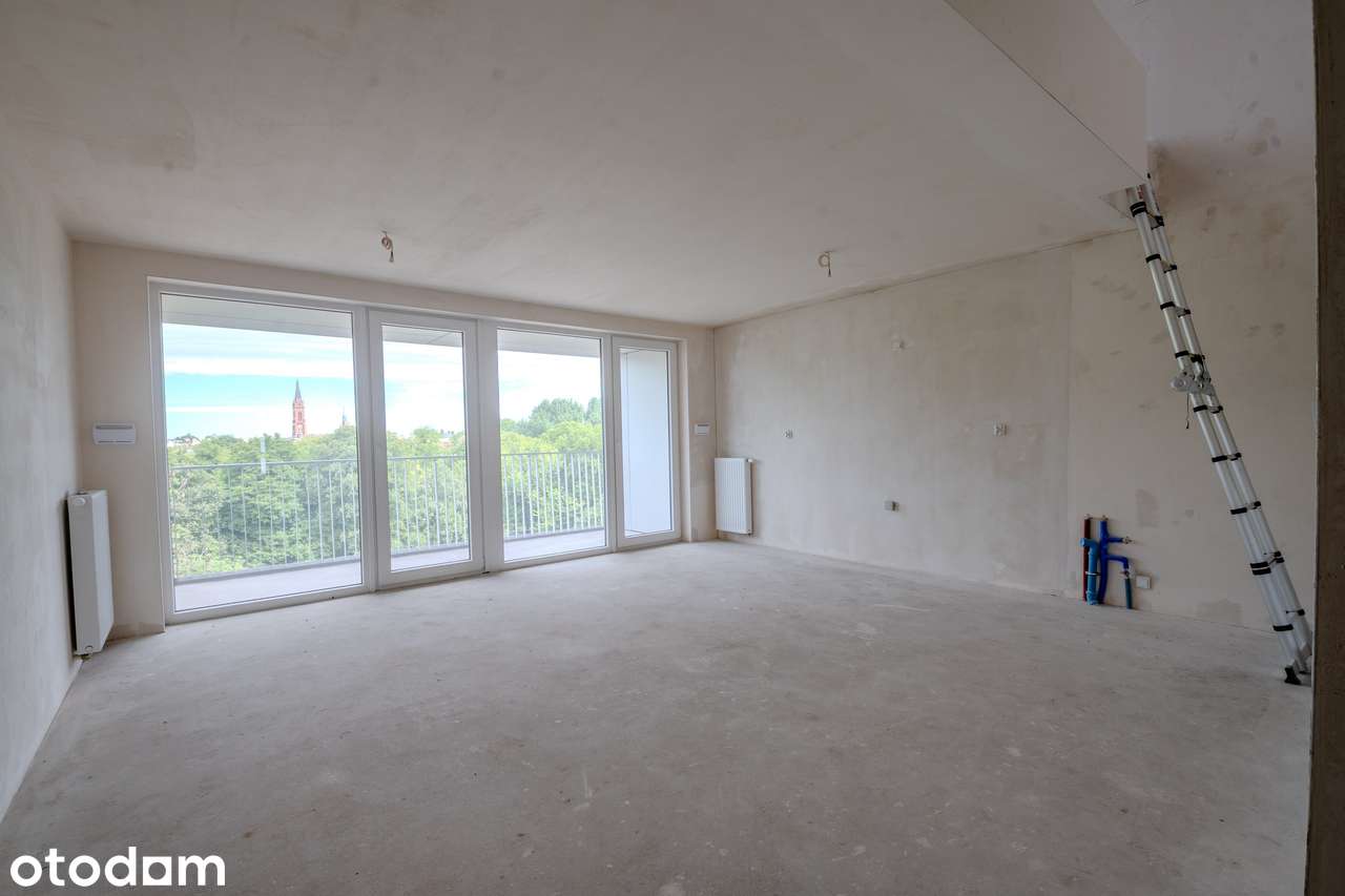 Ostatnie piętro w centrum | taras 60m | widok na park