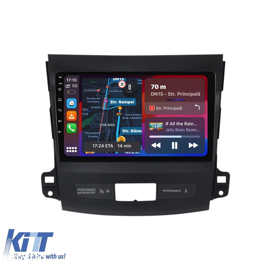 Navigatie Dedicata Mitsubishi Outlander (2005-2011), 9Inch, 8Gb Ram, 2 - 2