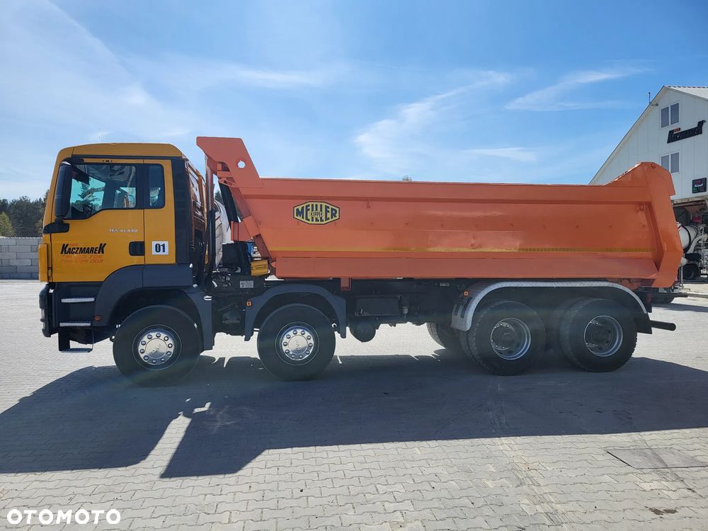 MAN TGS 41.440 8x4 / WYWROTKA / MEILLER KIPPER / 2008 rok. - 10