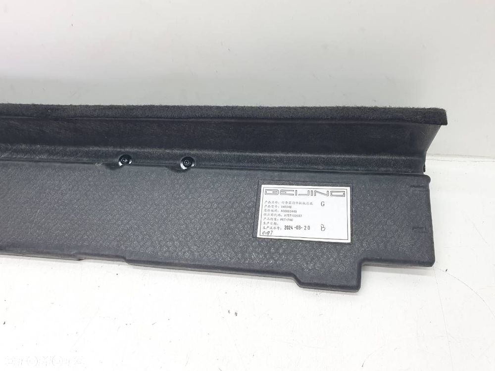 DEKOR WYKŁADZINA BAGAŻNIKA FOTELI TYŁ BAIC BEIJING X75 7 A00083449 - 7