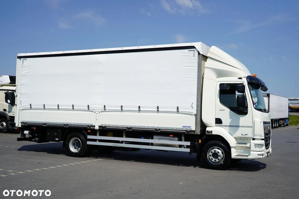 DAF LF / 260 / E 6 / ACC / BURTOFIRANKA + WINDA / ŁAD. 8 975 KG / 18 PALET - 4