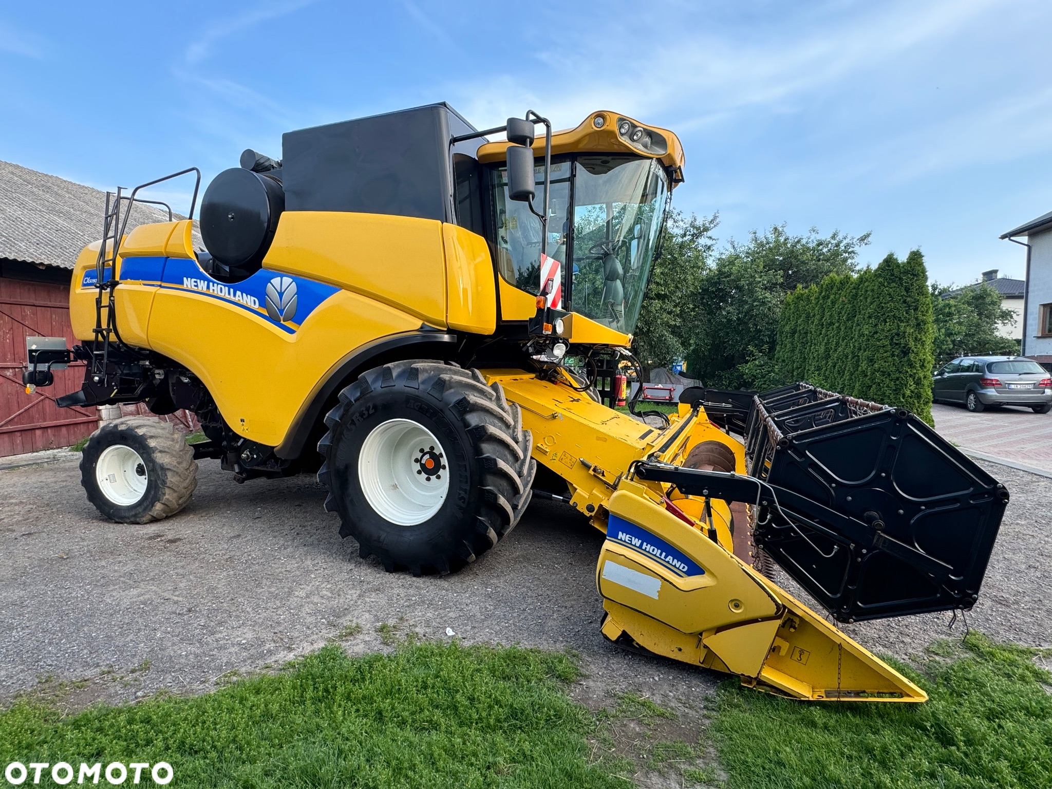 New Holland CX 5090 Super Stan 4.57 Heder TX Kombajn Zbożowy - 9