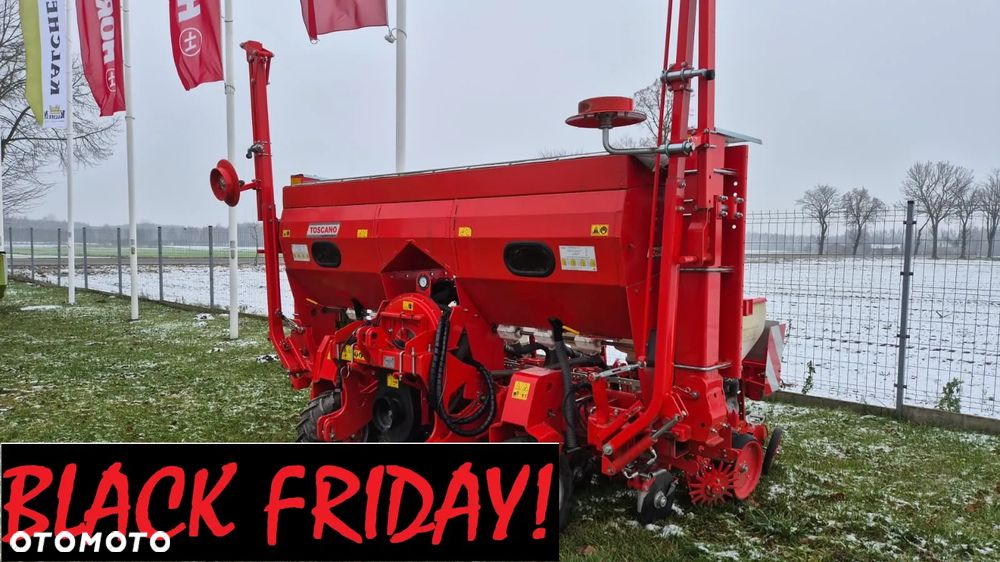 TOSCANO TOSCANO - 8 rzędowy siewnik pneumatyczny talerzowy do buraka, rzepaku, kukurydzy z nawozem