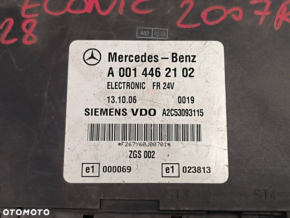 MODUŁ MERCEDES-BENZ ECONIC A0014462102 - 4