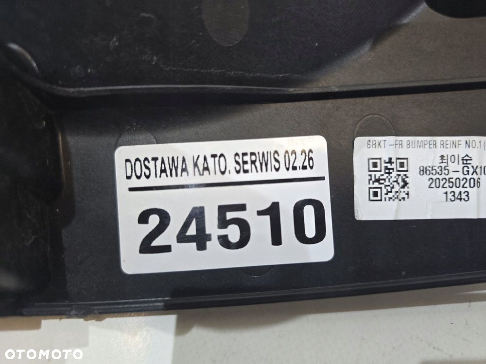 ślizg mocowanie wspornik zderzaka przód hyundai inster 25r 86535-gx100 - 6