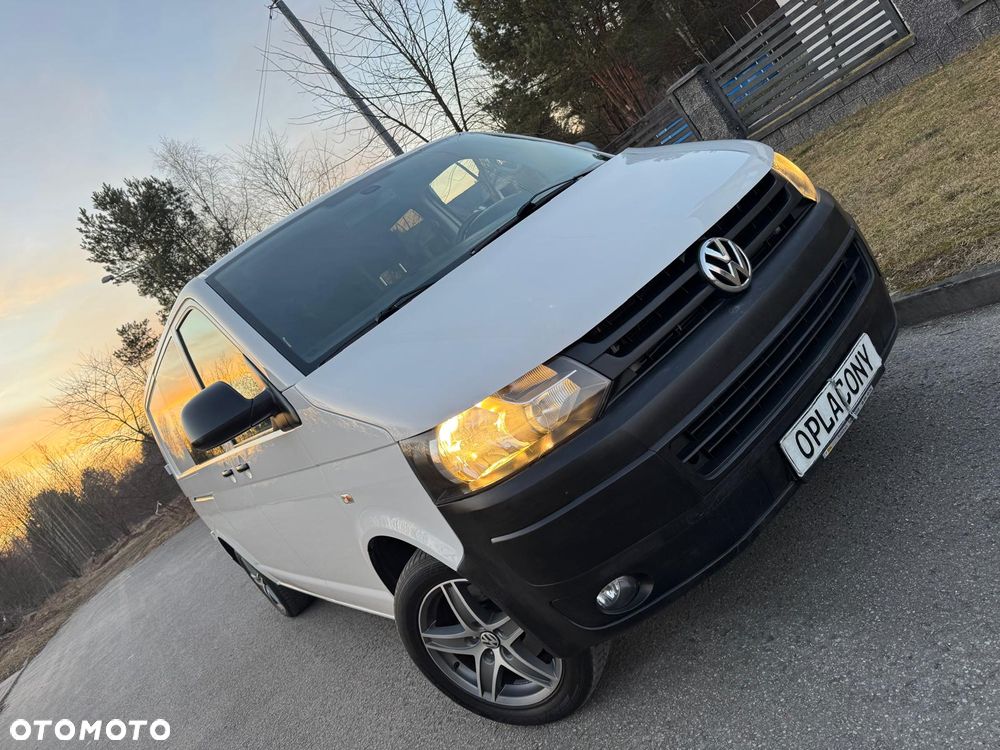 Volkswagen TRANSPORTER T5 L2H1 LIFT DŁUGI Klima Navi Dubel Kabina 6os Brygadówka Hak - 22