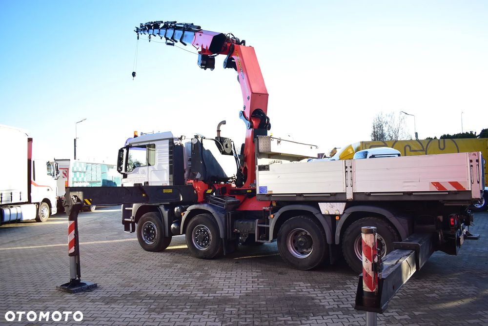 MAN TGS 35.480 / 8x6 H/ Skrzynia+Palfinger PK 85002 / Pilot/ Sprowadzony z Niemiec ! Stan wzorowy ! - 17