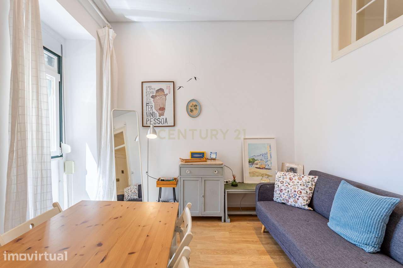 Apartamento T2 na Lapa com Vista para o Rio Tejo - Grande imagem: 5/26