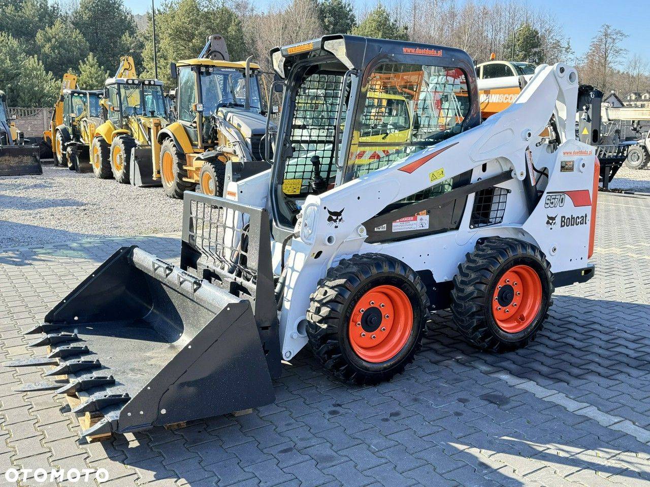 Bobcat S570 Sterowanie Burtowe Joystick Mini ładowarka Ładowarka - 8