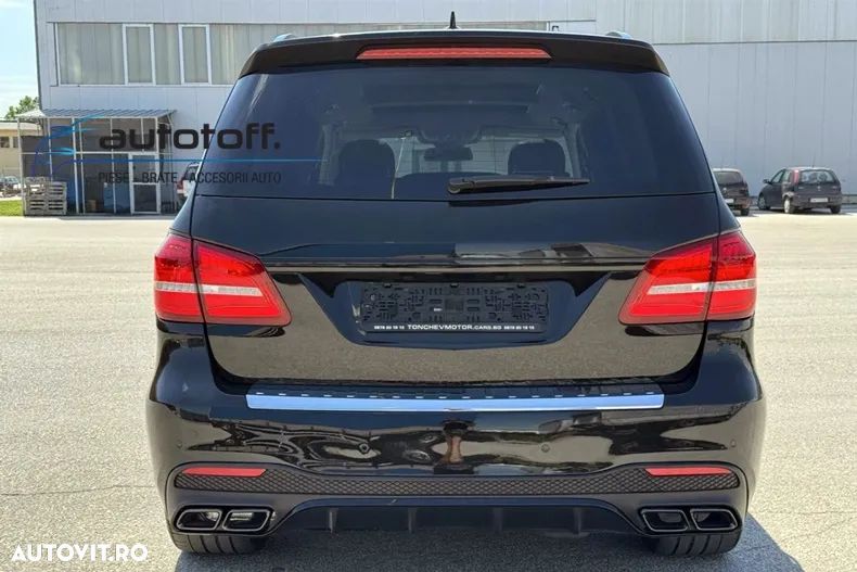 Pachet exterior compatibil GLS X166 Facelift (15-19) 63AMG Black Design - 27