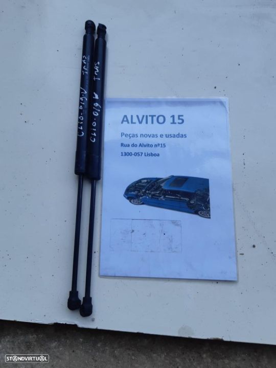 amortecedores da mala  ( par) Renault Clio lV - 1