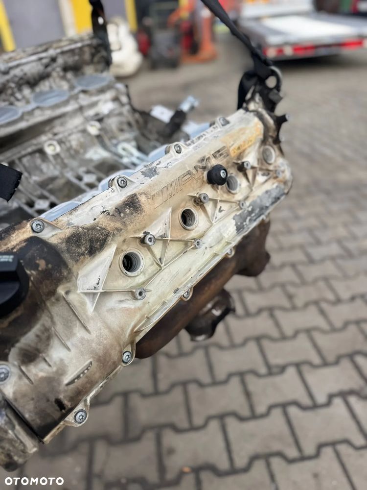 SILNIK MERCEDES CLS63 E63 6.3 AMG 156 156.983 SŁUPEK - 5