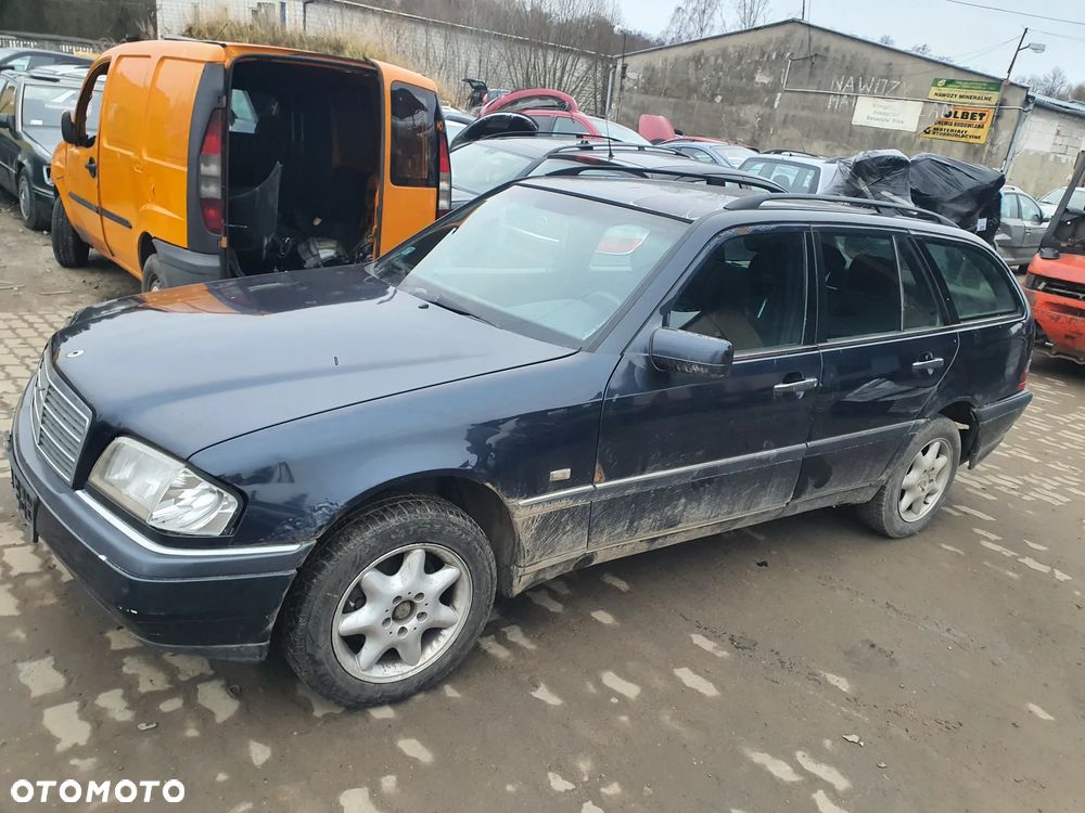 mercedes w202 c klasa 189 maska zderzak lampa grill błotnik drzwi zbiornik paliwa szyba - 2