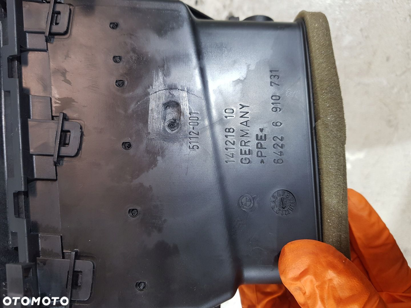 LISTWA DEKOR DESKI ROZDZIELCZEJ 6951052 BMW E60 E61 LCI EUR - 9