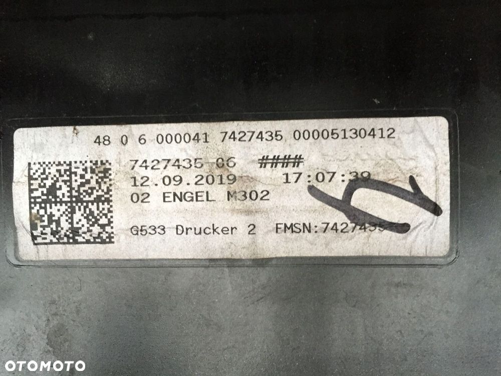BMW 5 G30 G31 ZDERZAK WLOT POWIETRZA ŻALUZJA NERKI - 7