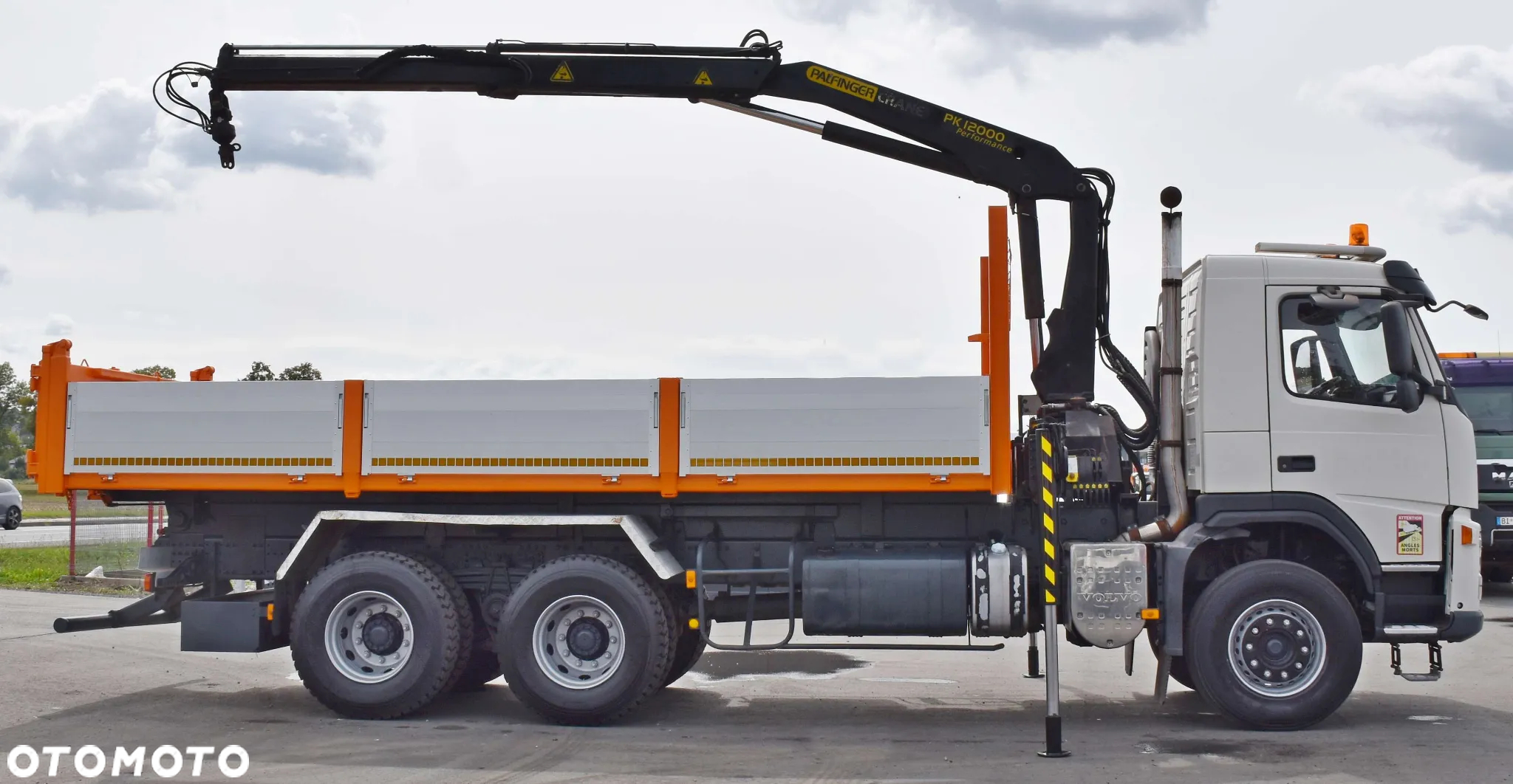Volvo FM 380 * WYWROTKA 6.20 m + PK 12000 + PILOT / 6x4 - 5