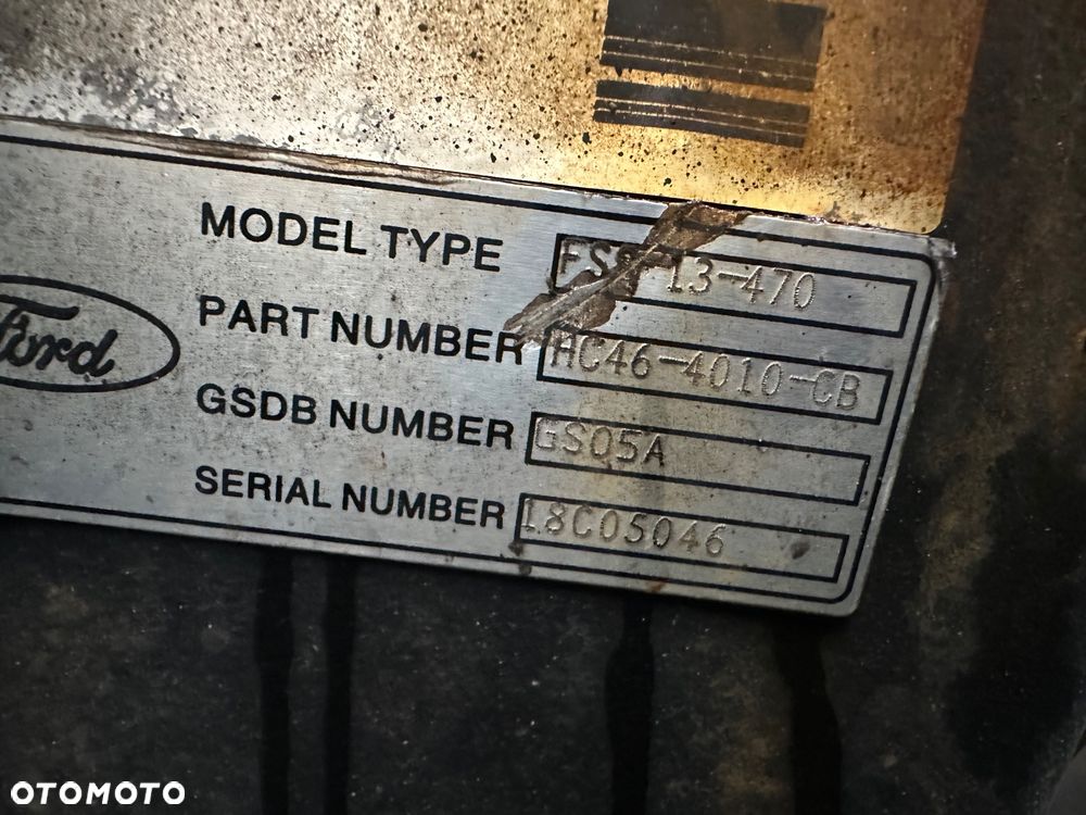OBUDOWA MOSTU POCHWA FORD F-MAX, CARGO FSS-13-470 HC46-4010-CB GS05A. - 2