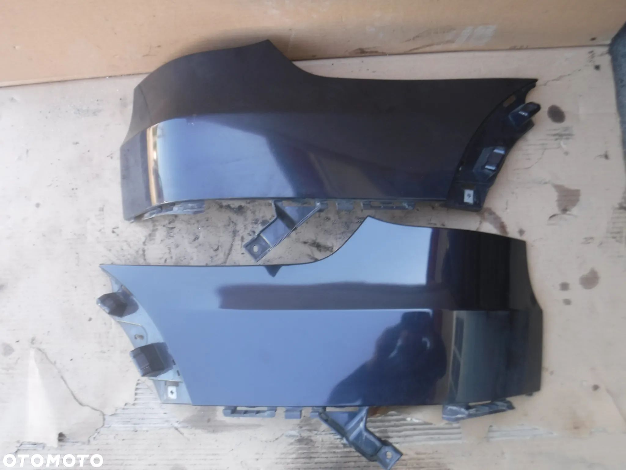 BMW X5 E70 naroznik zderzaka tyl zderzak  carbonschwarz - 1