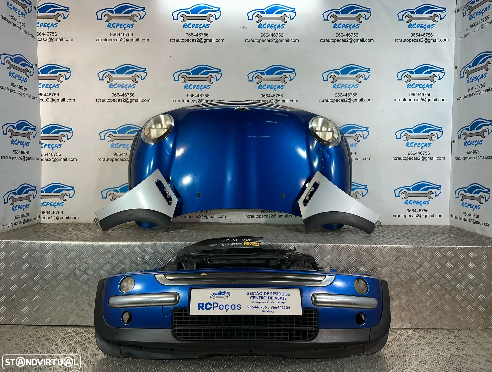 .Frente Completa Original Mini Cooper One S D R50 R52 Cabrio R53 2000 a 2008 - 2
