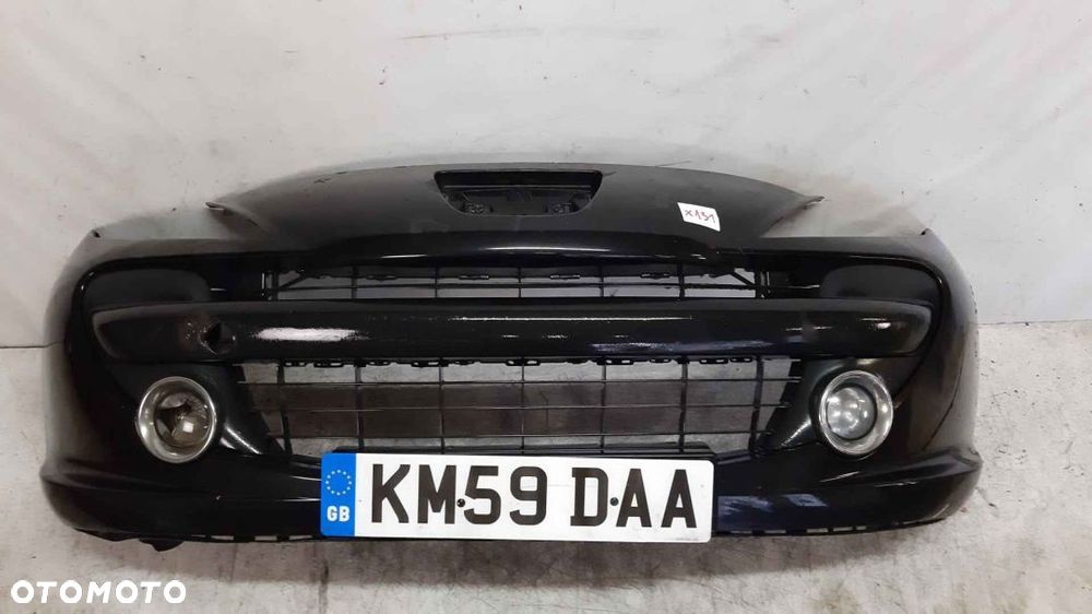 / ZDERZAK PRZÓD PRZEDNI PEUGEOT 207 URBAN MOVE EXL CZARNY HALOGENY - 1