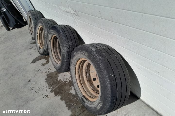 Jante tabla cu anvelope 15 - set 215 / 70 R 15 C Citroen Jumper 2 [2n - 6