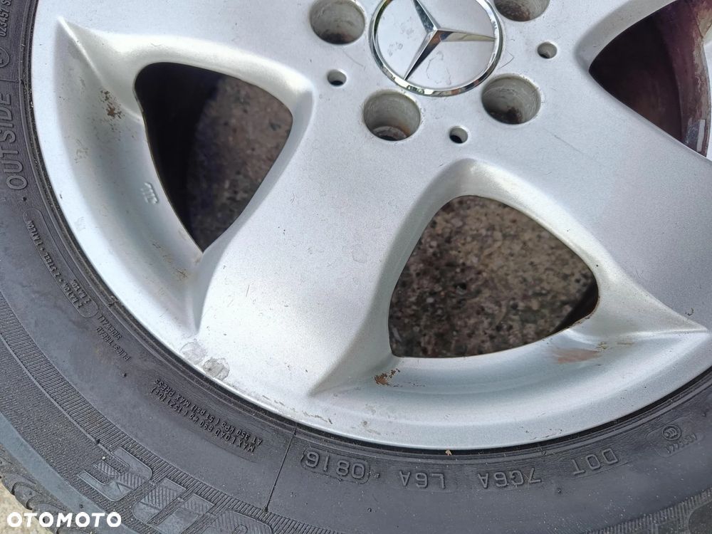 MERCEDES W211 KOŁA Felgi Aluminiowe Opony letnie 5X112 16 - 4