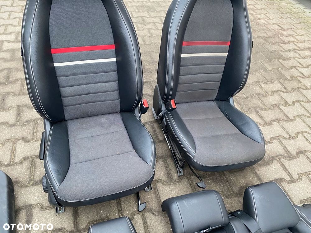 MERCEDES 176 cla 117 gla 156 amg kompletny srodek fotel boczki kanapa - 8
