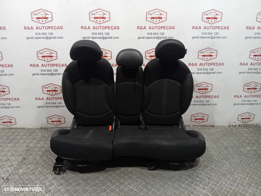Bancos Trás Traseiro Mini Countryman R60 em Pele Tecido Original - 2