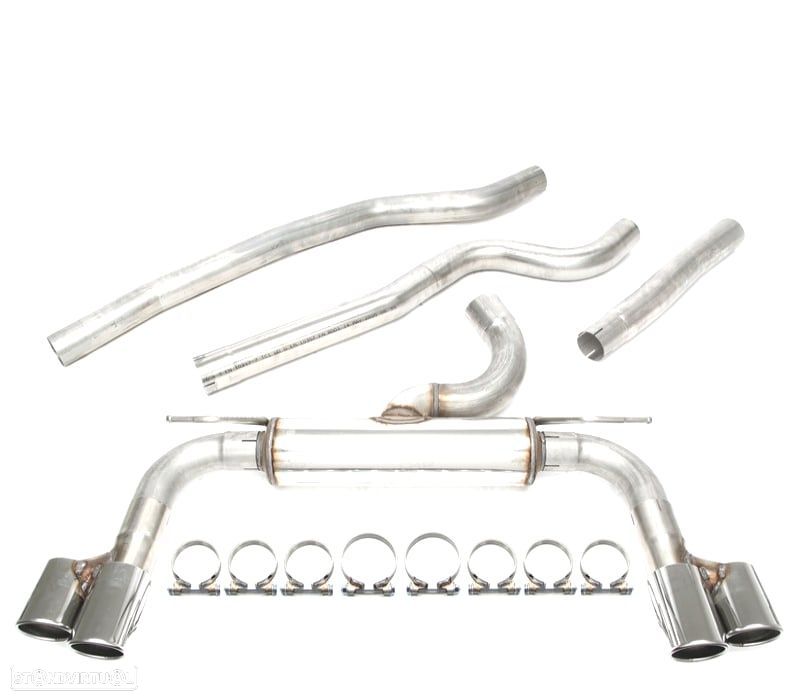 PANELA DE ESCAPE BMW F34 GRAN TURISMO 13-19 DUPLA - 1