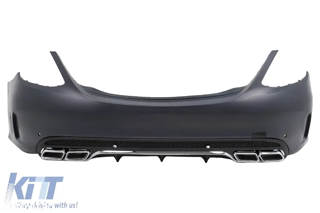 Pachet Exterior Complet compatibil cu Mercedes C-Class W205 Sedan (2014-2018) GTR Design - 4