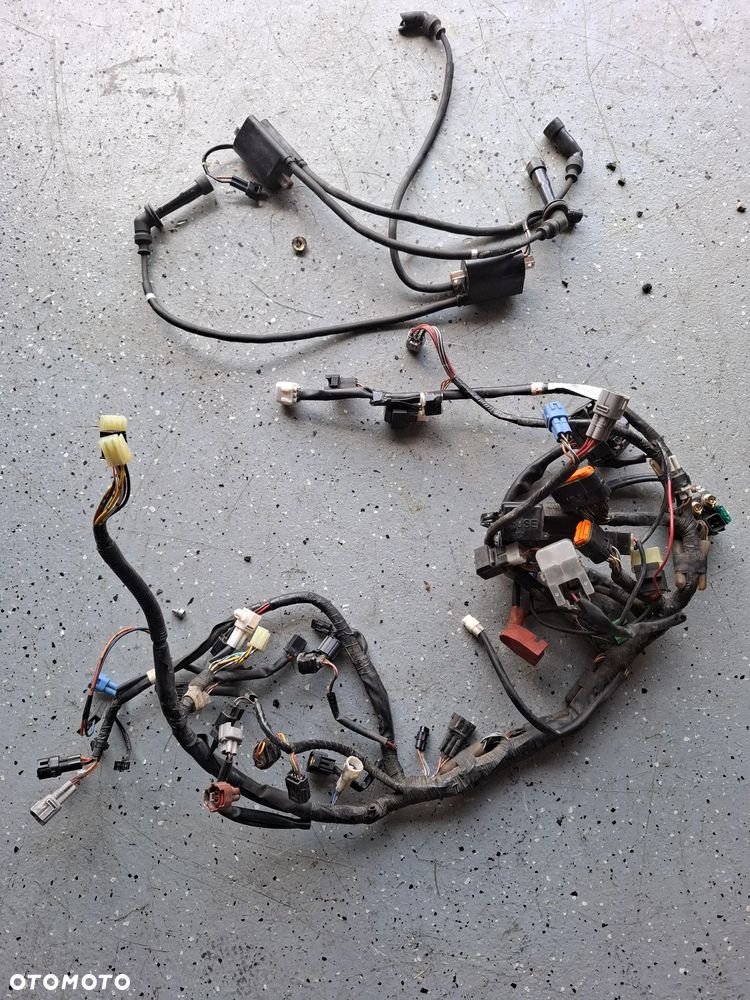 Suzuki DL 650 cewka wiązka instalacja cewki - 1