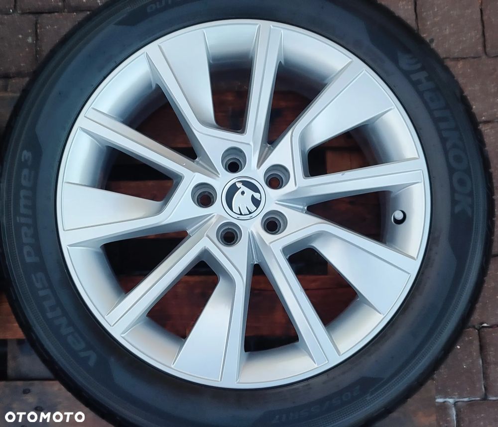 Koła Felgi Aluminiowe Oryg. Skoda Scala 17 Cali 5x100 Et40 205/55/17 Bdb!! Starogard Gdański - Wysyłka - 4