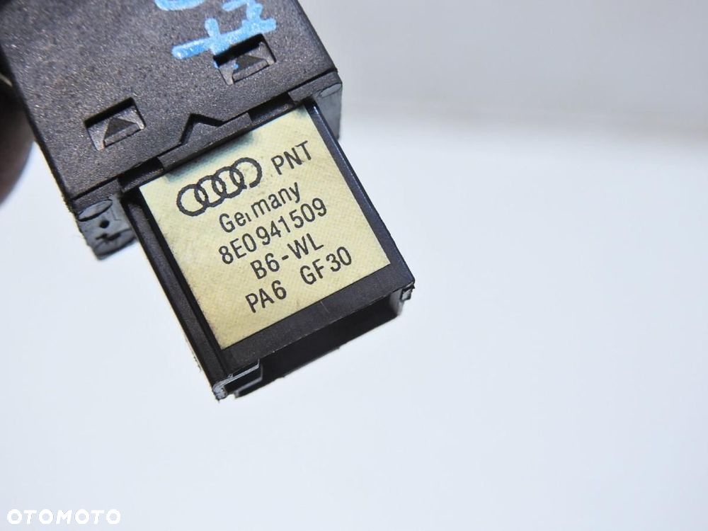 PRZYCISK ŚWIATEŁ AWARYJNYCH AUDI A4 B7 8E0941509 - 5