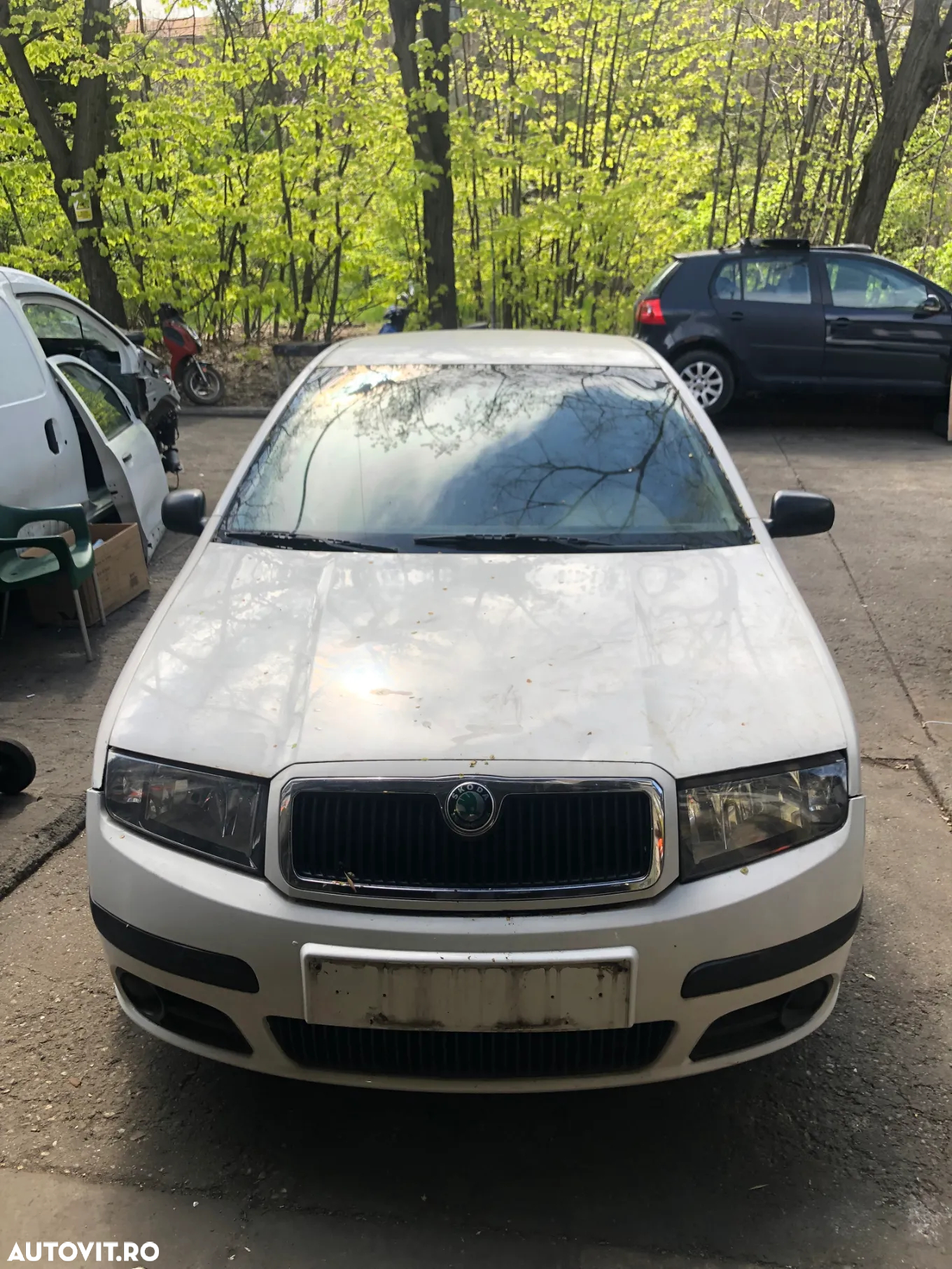 Dezmembrez Skoda Fabia 1 facelift alb 2006 1.2 12V BME - 7