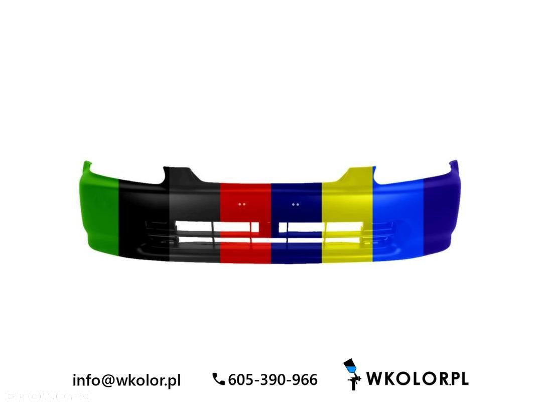 NOWY ZDERZAK HONDA CIVIC VI HATCHBACK 1999-2000 LAKIEROWANY W KOLOR - 1