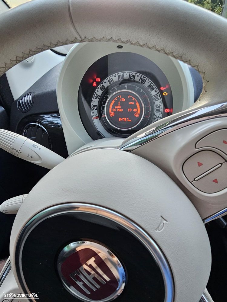 Fiat 500C 1.2 Lounge Dualogic - 12