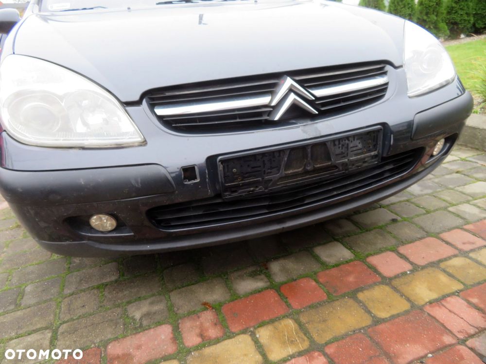 MASKA ZDERZAK BŁOTNIKI LAMPY C5 I EYPC  CITROEN 2001-2004 SZARY PRZÓD KOMPLETNY - 9