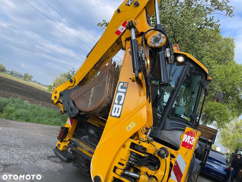 JCB Koparko Ładowarka Koparka Jcb 3CX Szczęka Krokodyl,Ramię z teleskopem_Bardzo ładna i zadbana_Cała W Oryginale Niemalowana_GOTOWA DO PRACY_Skrzynia biegów Mechaniczna 4 BIEGI_KLIMA - 23