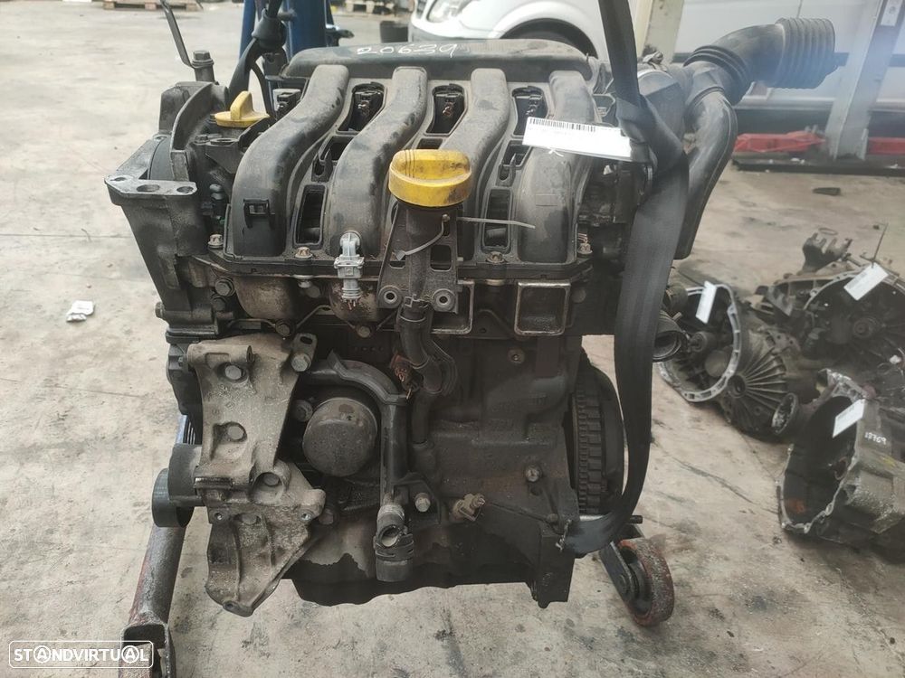MOTOR COMPLETO RENAULT SCÉNIC II 2006 -K4M766 - 1