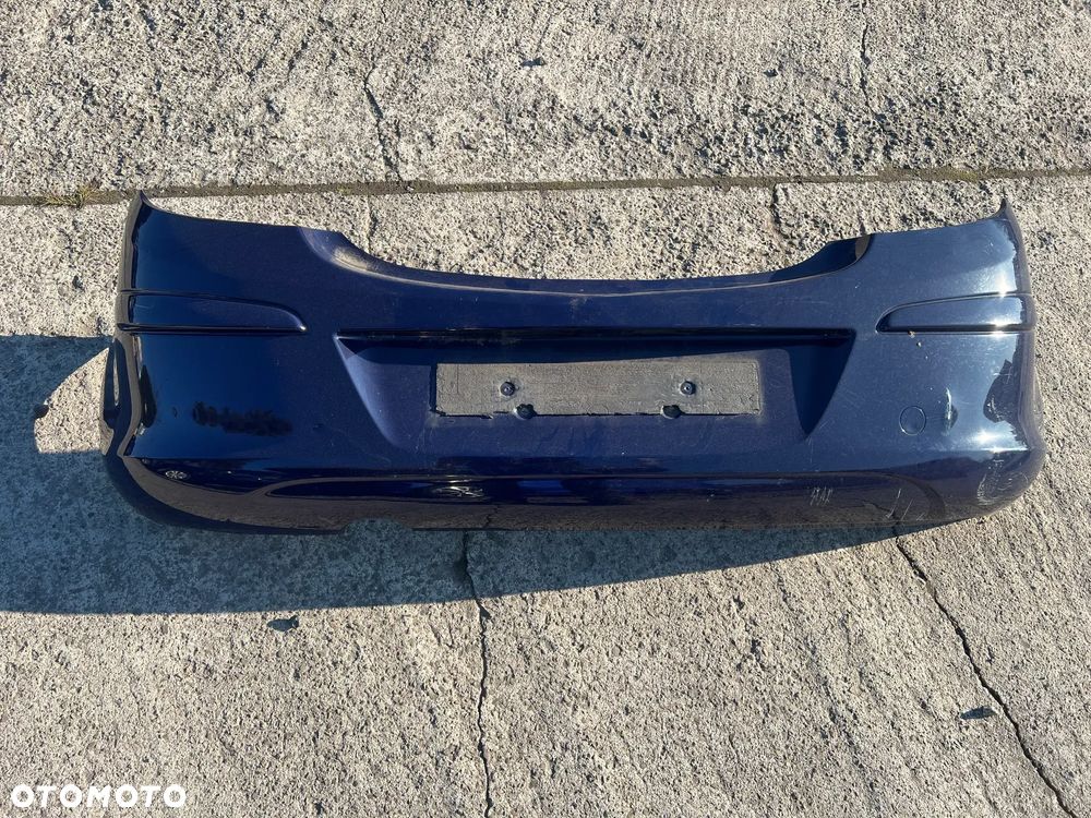Zderzak Tylny Tył Opel Corsa D 5 drzwi Y20Z Granatowy - 1